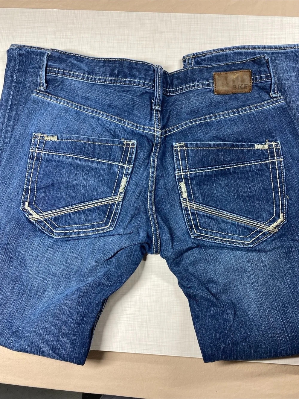 BKE Buckle Carter Boot Jeans 32x29 medium blue